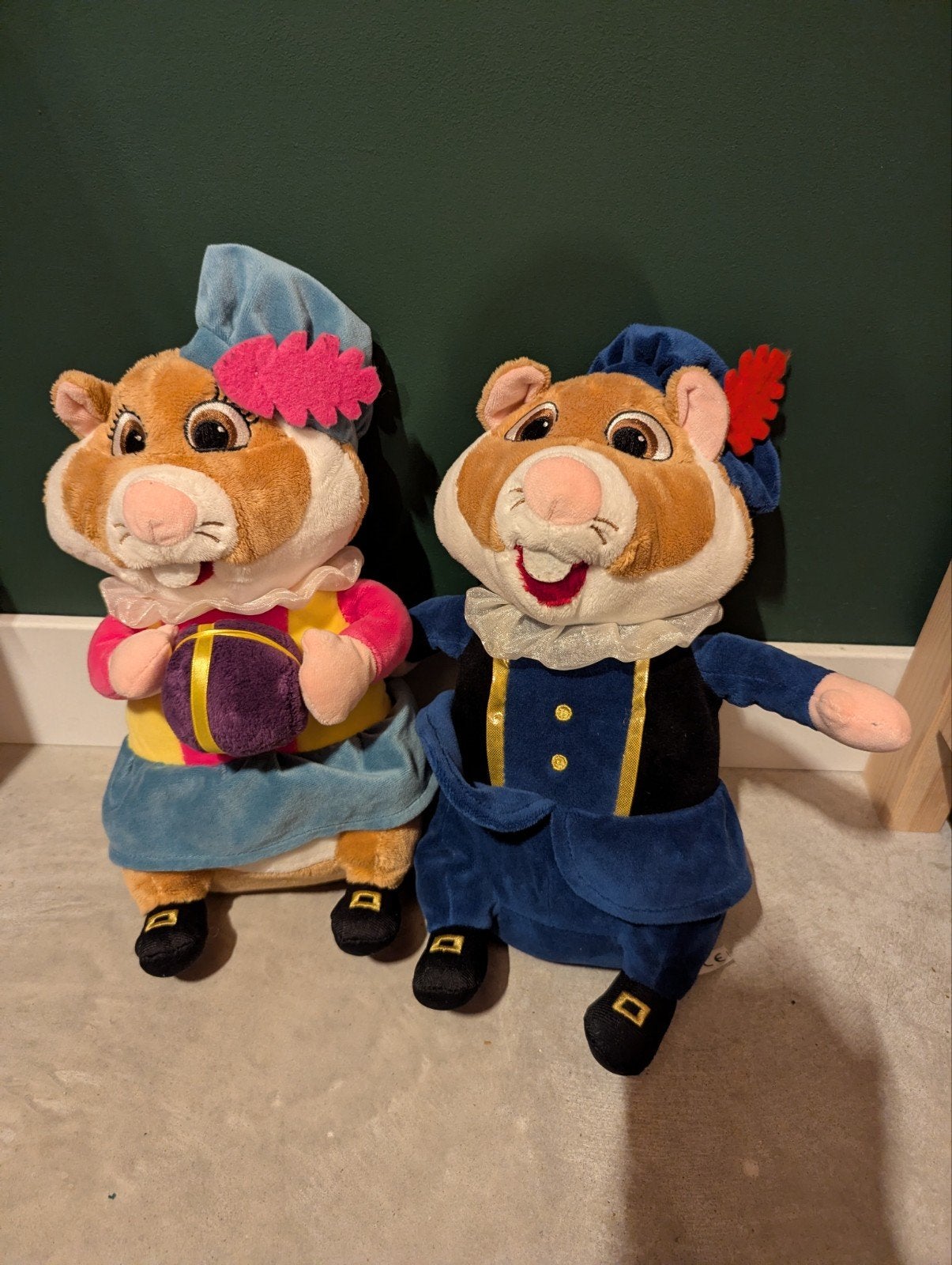 Hamsters Pietjes 5 december - Knuffelset, Ophalen of Verzenden, Zo goed als nieuw, Meerkleurig, Hamster
