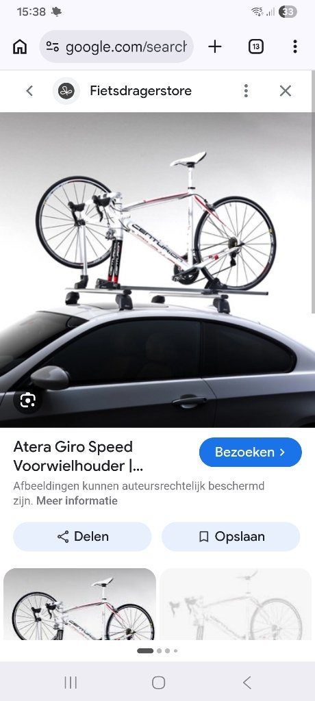 Dakdragers fiets Nieuw, Auto diversen, Fietsendragers, Ophalen, 2 fietsen, Nieuw, Dakdrager