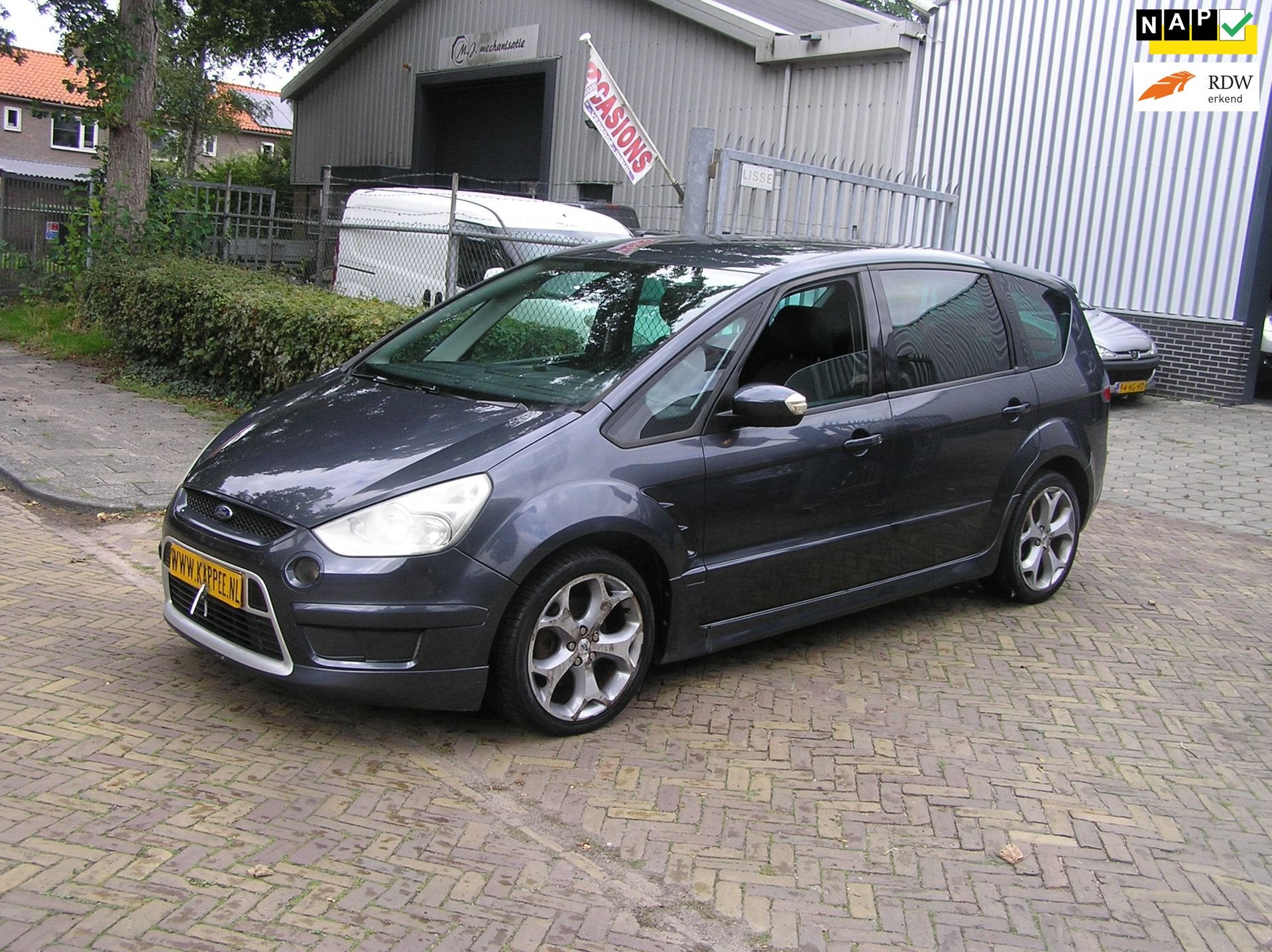 Ford S-Max 2.0-16V 145 d km nap airco nieuwe apk, Auto's, Voorwielaandrijving, Stof, Gebruikt, 1505 kg