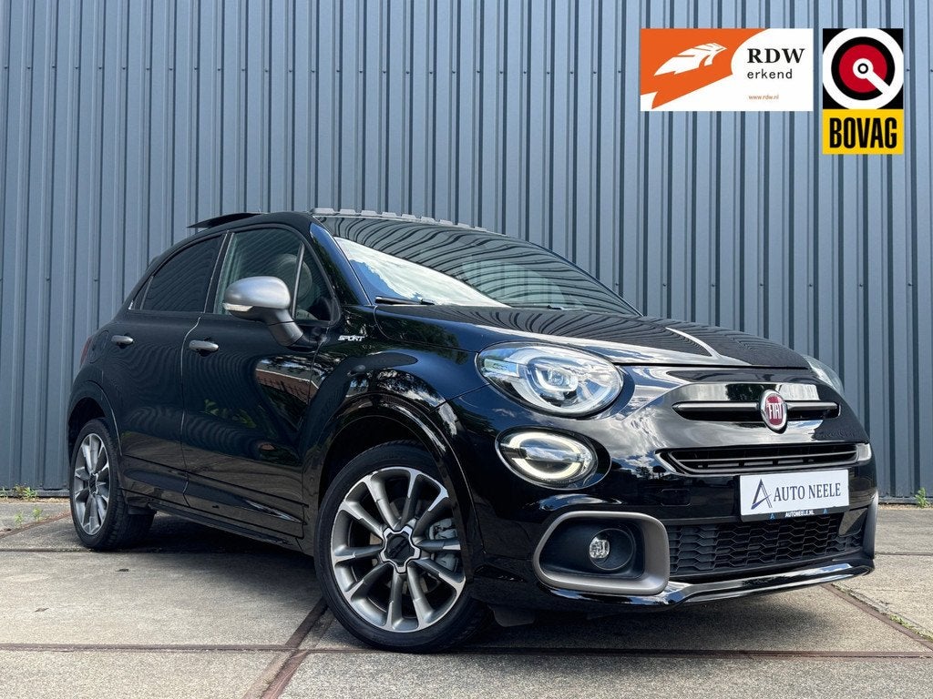 Fiat 500X 1.3 GSE 150 pk Sport Panoramadak, Camera, Keyless, Auto's, 15 km/l, Gebruikt, 4 cilinders, 150 pk