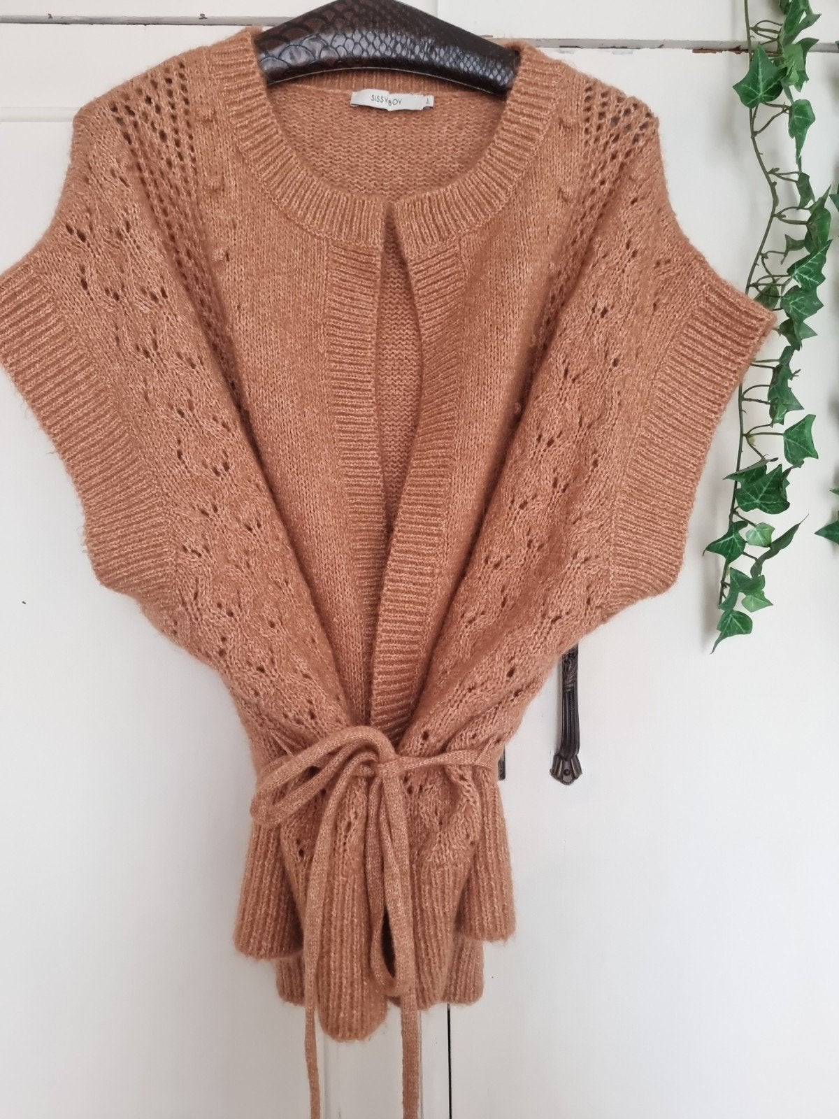 Sissy Boy Gilet Camelkleurig, Bruin, Maat 42/44 (L), Ophalen of Verzenden, Zo goed als nieuw