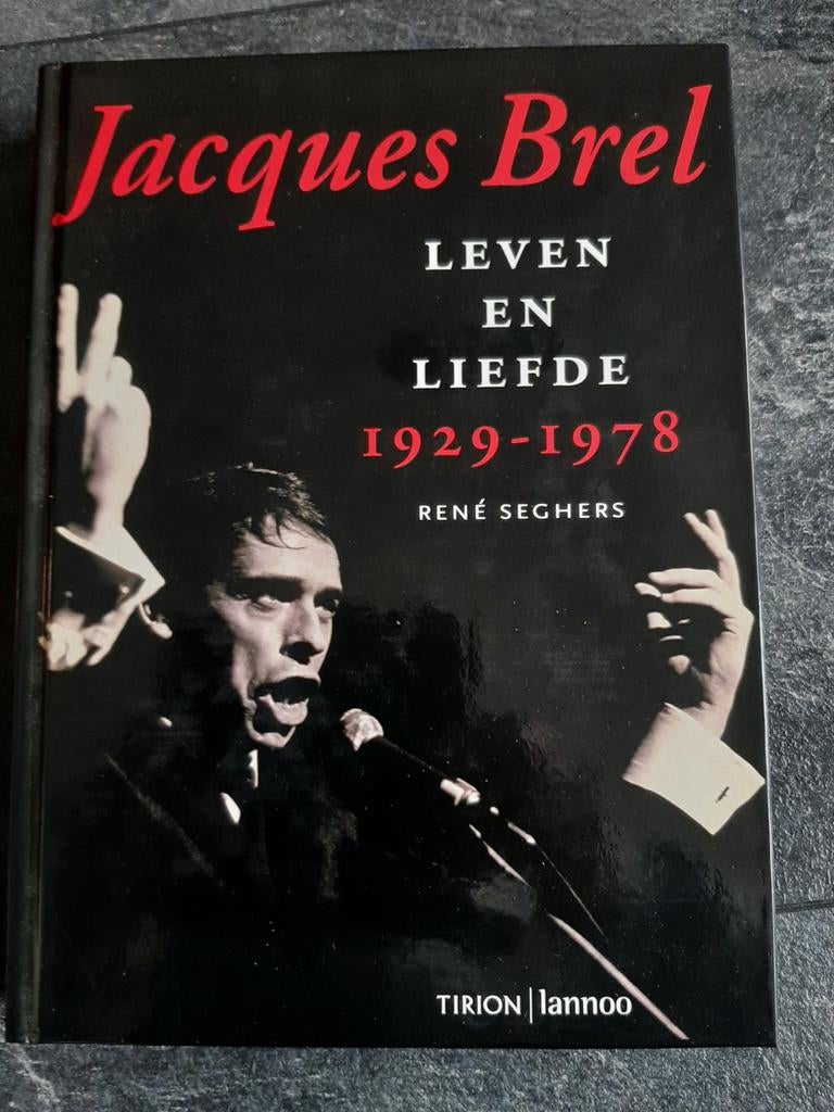 Jacques brel  leven en liefde, Ophalen of Verzenden, Zo goed als nieuw, Overige