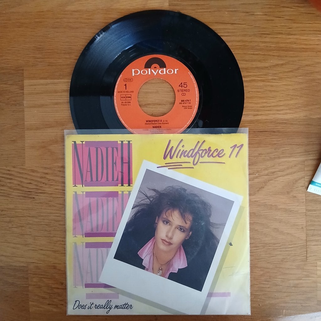 Nadieh - Windforce 11 (Vinyl Single), Gebruikt, 7 inch, Ophalen of Verzenden, Pop