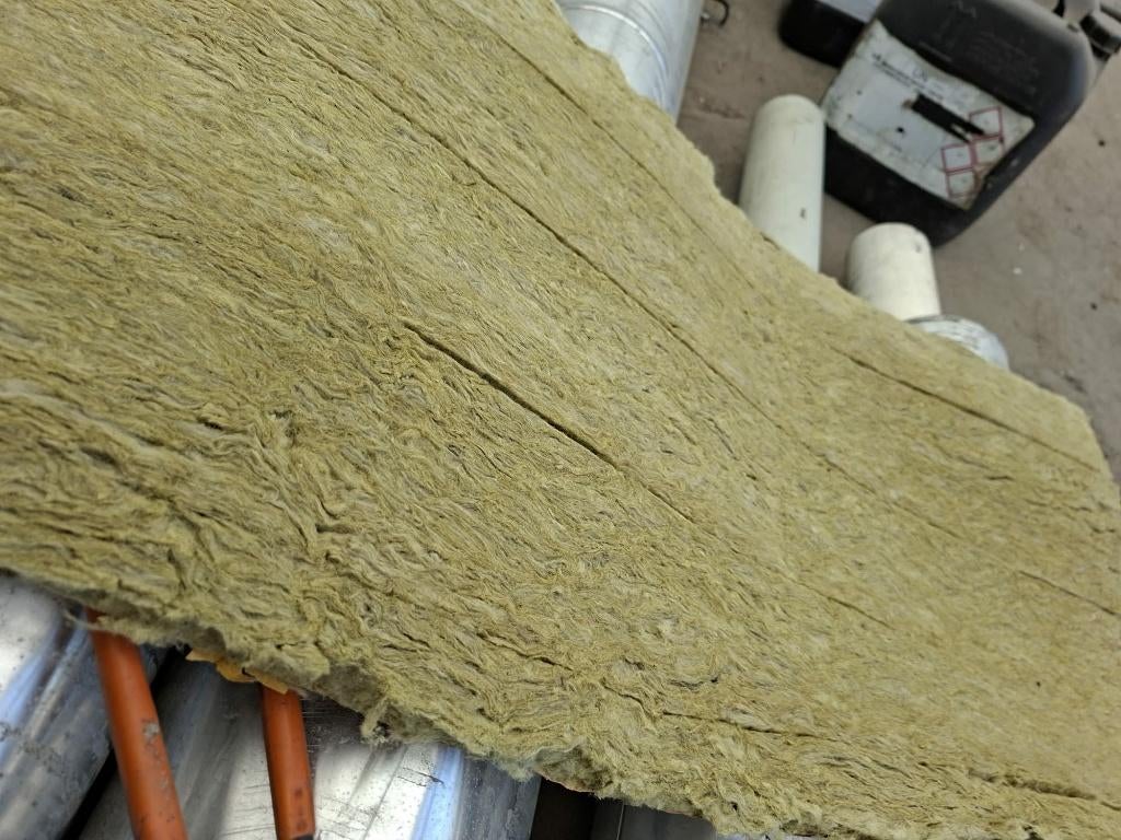 Isolatie Materiaal., Gebruikt, Steenwol, 15 m² of meer, Ophalen