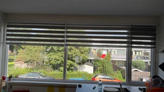 Duo Rolgordijnen, Ophalen, 175 cm, Gebruikt, Overige merken