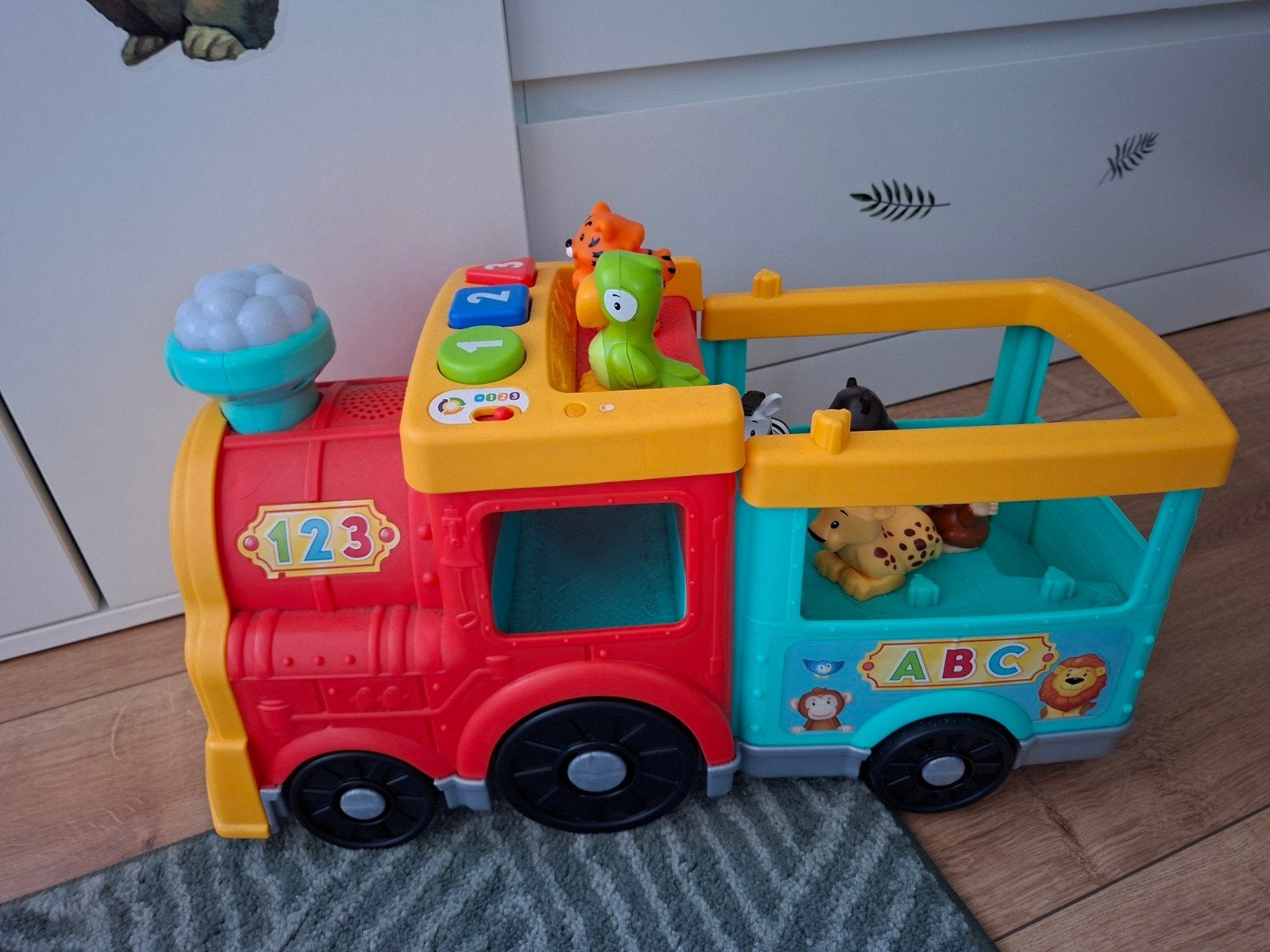 VTech Zoef Zoef Dieren Trein met licht en geluid, Ophalen, Gebruikt, Overige typen, Met licht