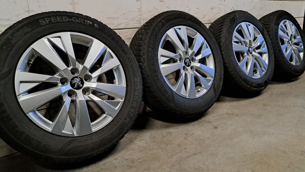 Lichtmetalen velgen Peugeot 3008 5008 4008 Expert 215/65/17, Auto-onderdelen, Banden en Velgen, 17 inch, Personenwagen, Gebruikt