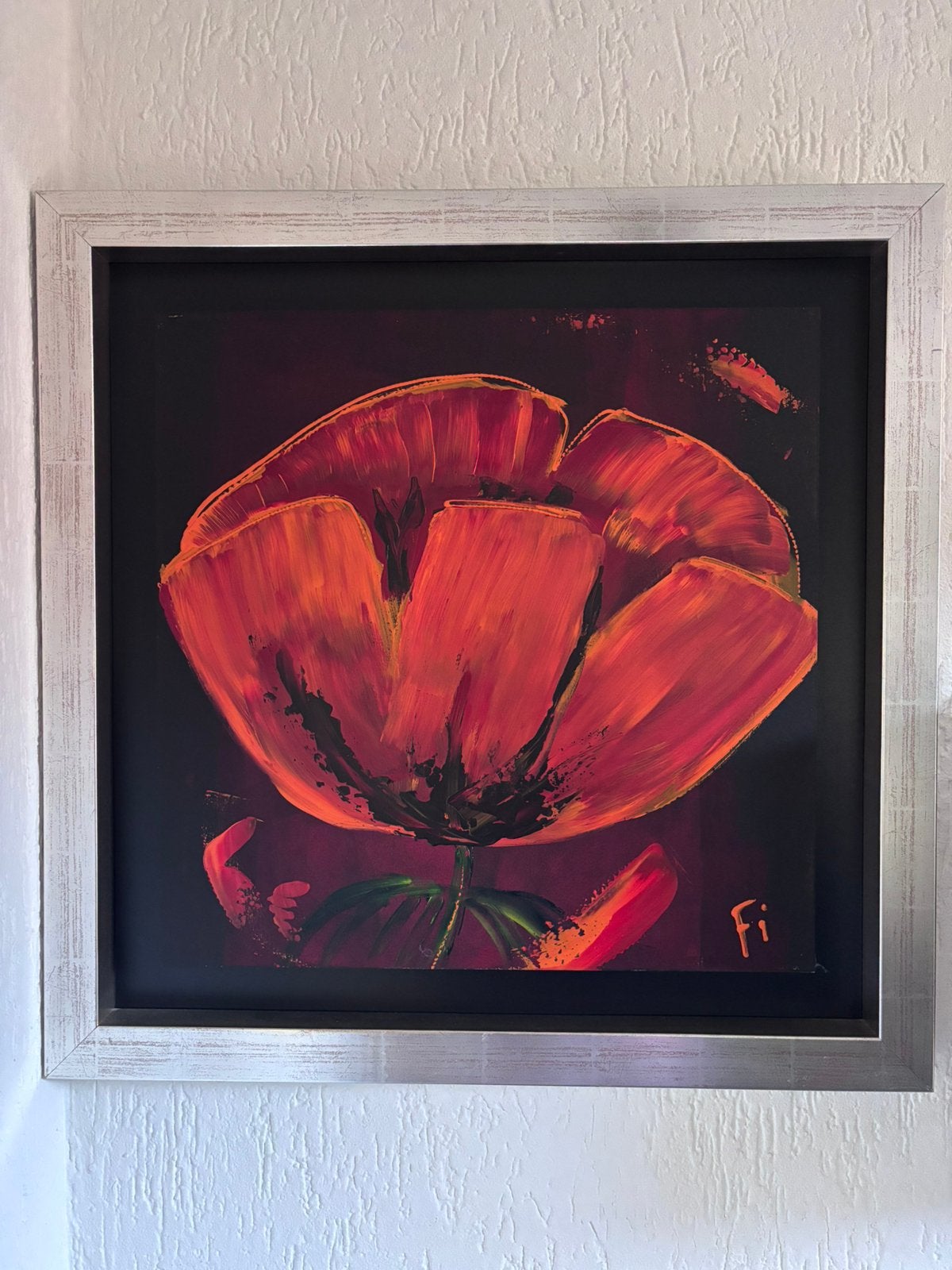 2 schilderijen, Antiek en Kunst, Kunst | Schilderijen | Abstract, Ophalen
