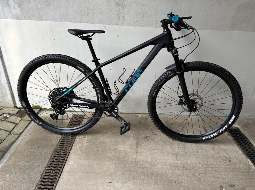 Cube Reaction C:62 One Carbon/Blue maat 17, Fietsen en Brommers, Fietsen | Mountainbikes en ATB, Zo goed als nieuw, Overige merken