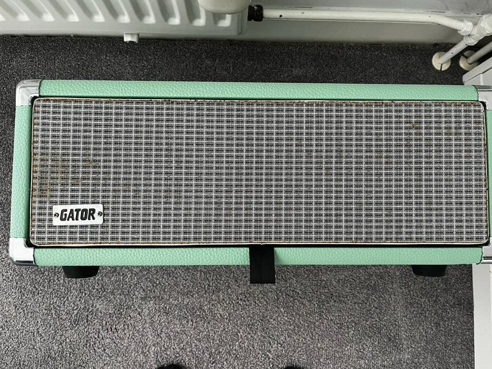 Gator Cases / Retro Rack Vintage Amp 3U Seafoam Green, Ophalen of Verzenden, Zo goed als nieuw