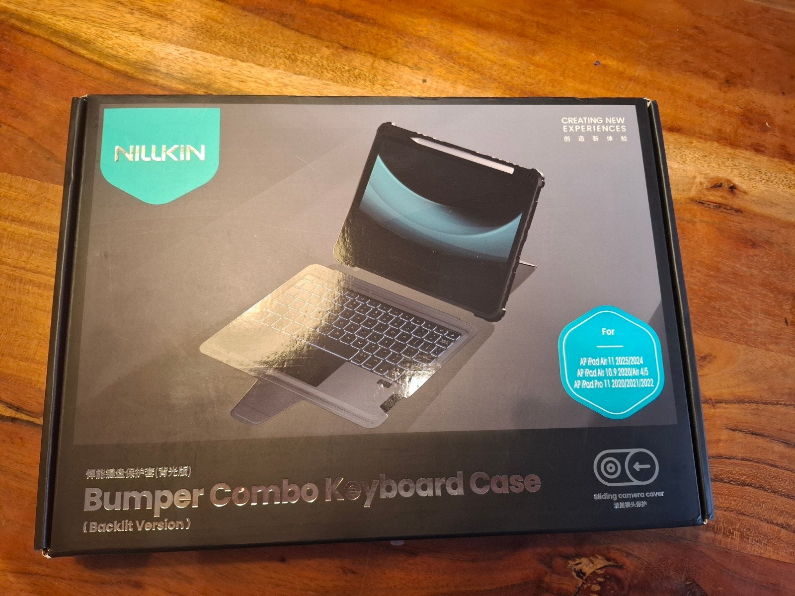 NILLKIN Bumper Combo Toetsenbordhoes voor iPad Air/Pro, 11 inch, Nieuw, Ophalen of Verzenden, Nillkin