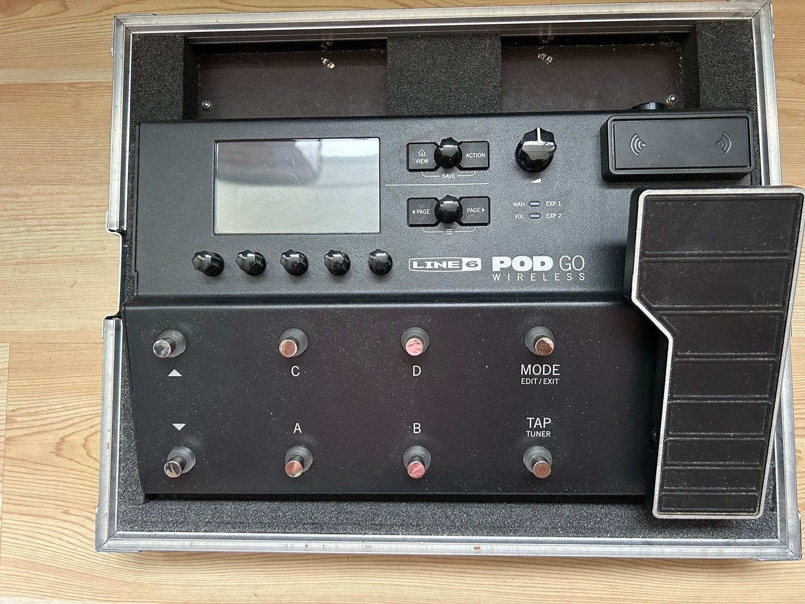 Line 6 POD Go Wireless met Thon koffer, Muziek en Instrumenten, Effecten, Ophalen, Zo goed als nieuw, Multi-effect