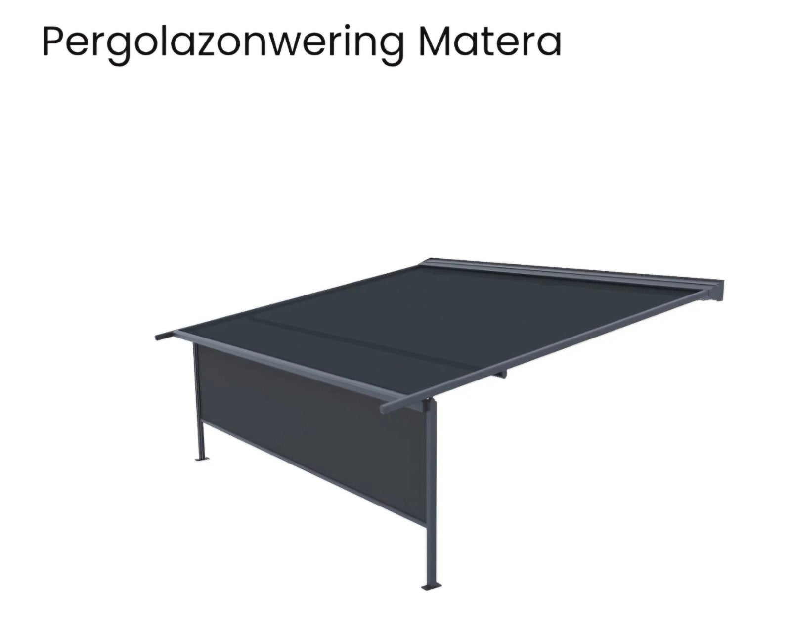 Nieuw! Electrische pergola zonnewering Matera  580x300, Ophalen, Nieuw, Knikarmscherm