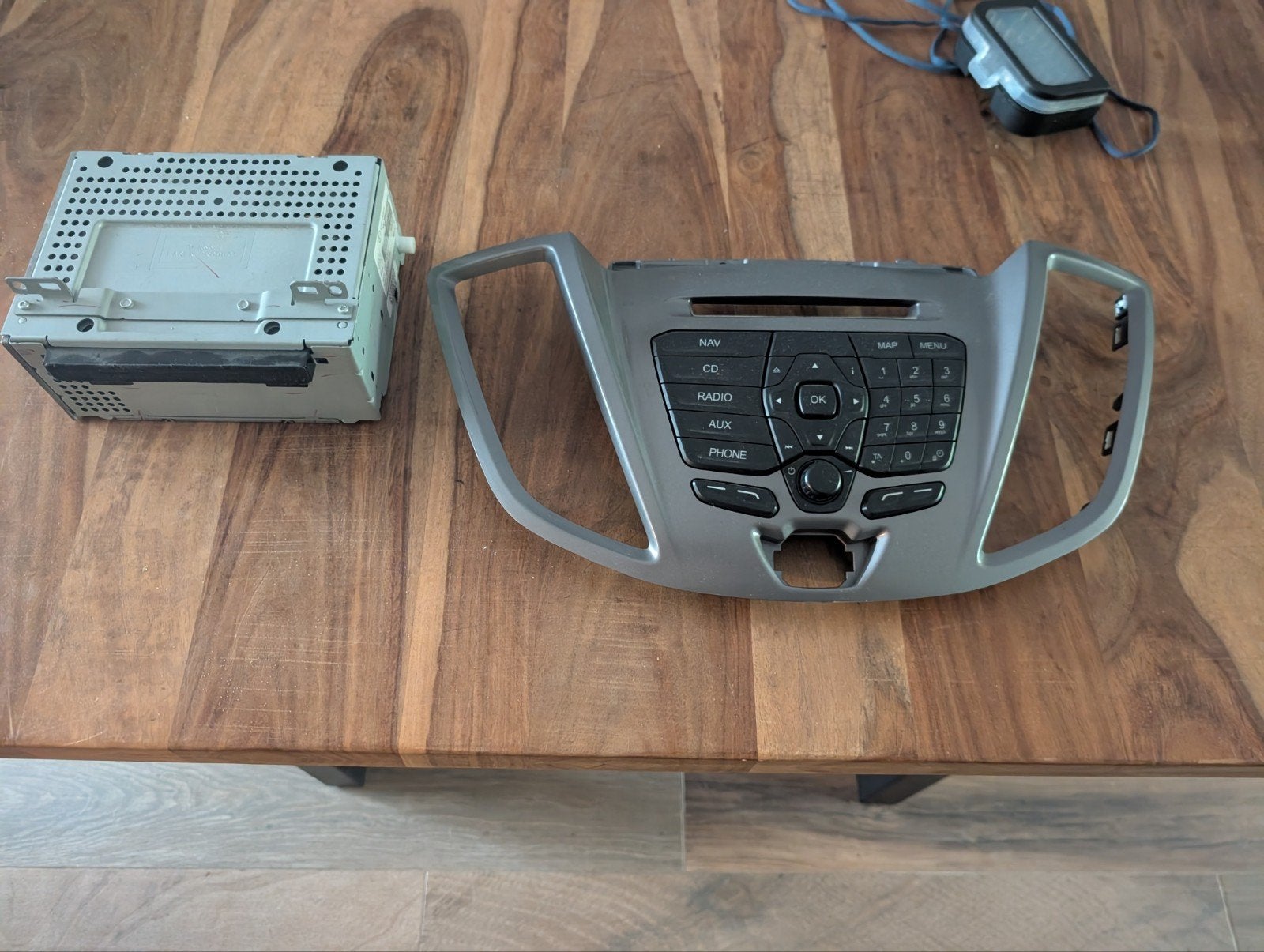 Ford transit 2015 Radio met Bedieningspaneel, Ophalen of Verzenden, Gebruikt