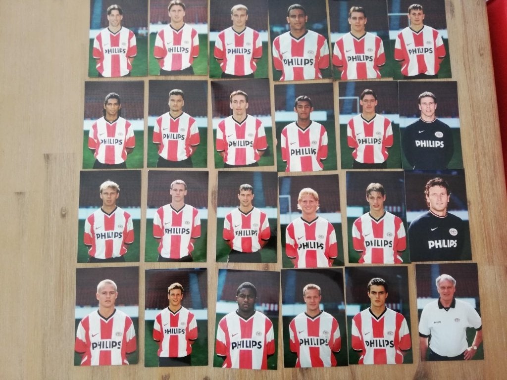 PSV foto's seizoen 1999/2000, Ophalen of Verzenden, Zo goed als nieuw, PSV, Spelerskaart