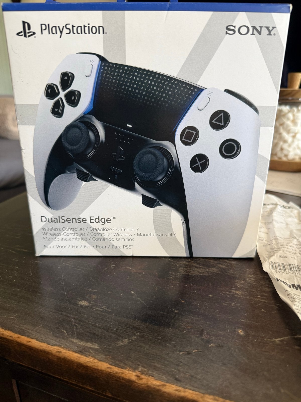 3 maand oude Sony DualSense Edge Controller PS5 MET GARANTIE, Spelcomputers en Games, N, N, PlayStation 5, Nieuw