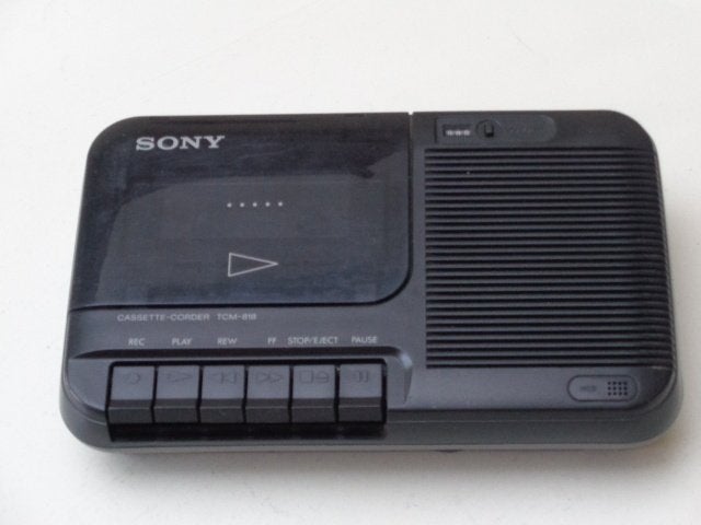 Cassette Recorder SONY Model TCM 818, Ophalen of Verzenden, Enkel, Sony, Tape counter