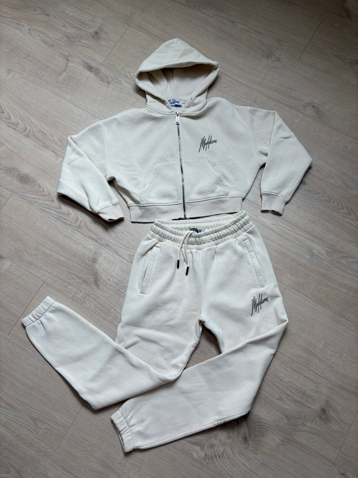Malelions pak XS, Kleding | Dames, Verzenden, Zo goed als nieuw, Maat 34 (XS) of kleiner, Beige