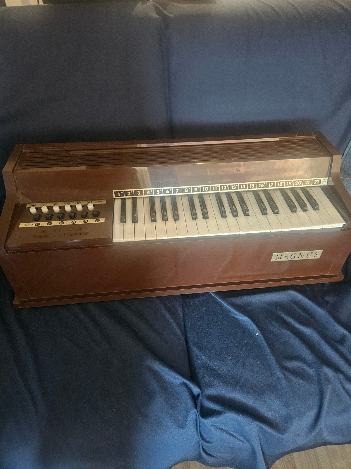 Vintage Magnus Orgel - Goed Onderhouden, Gebruikt, Magnus, Ophalen of Verzenden, Orgel