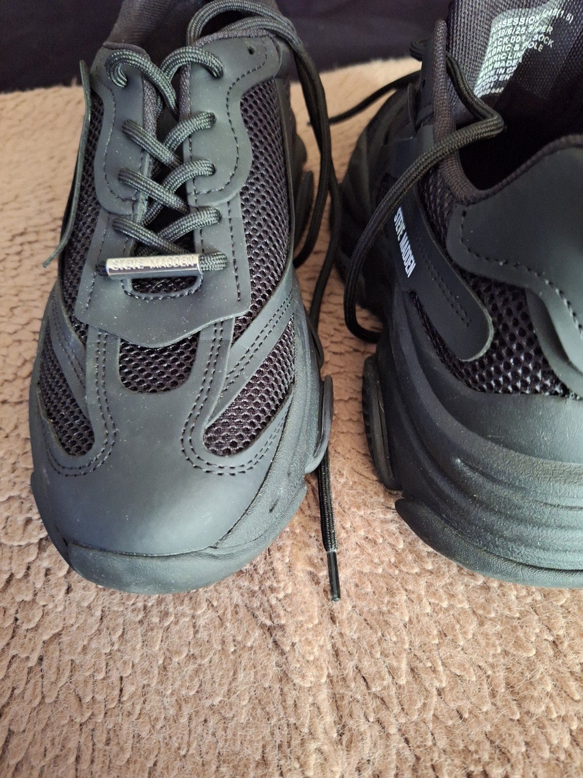 dames sneaker, Zwart, Steve Madden, Ophalen of Verzenden, Sneakers of Gympen