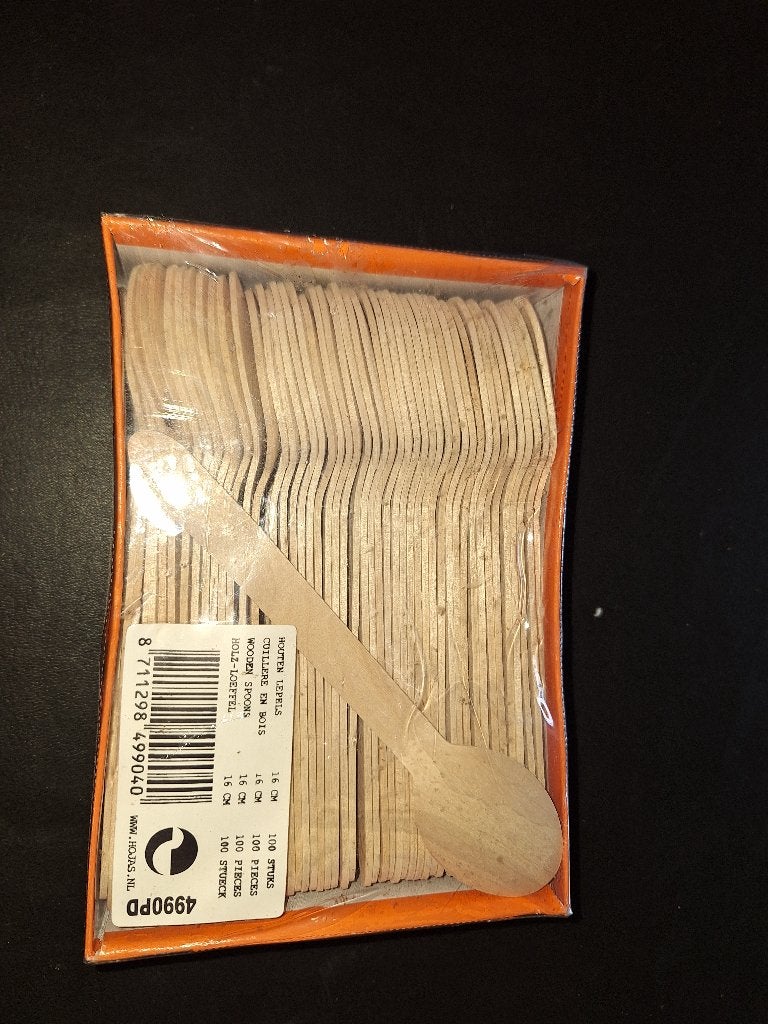 Lepeltjes, Ophalen, Hout, Herbruikbaar, Overige merken