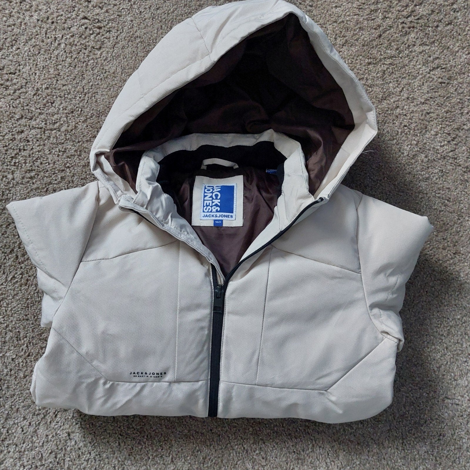 Jack & Jones winterjas maat 140, Gebruikt, Ophalen of Verzenden, Jas, Jongen