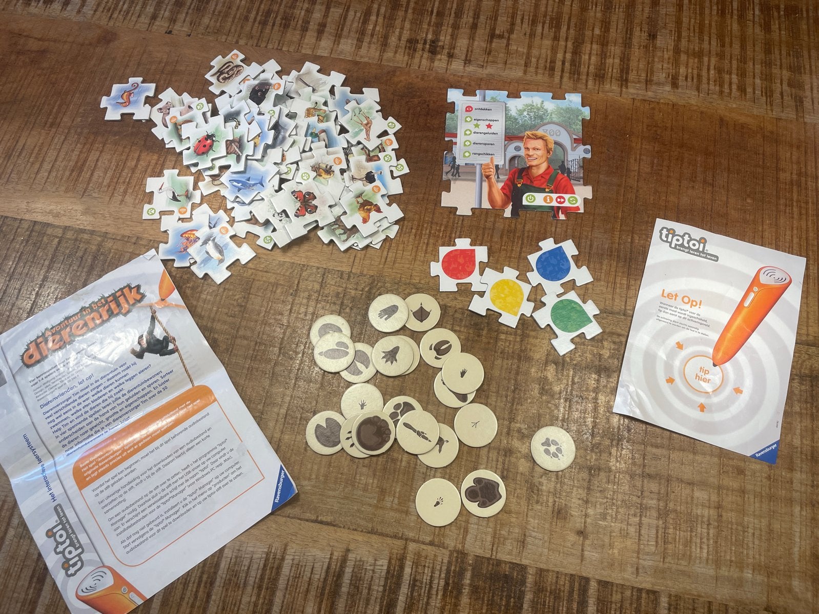Tiptoi Avontuur in het Dierenrijk Ravensburger, Een of twee spelers, Ophalen of Verzenden, Zo goed als nieuw