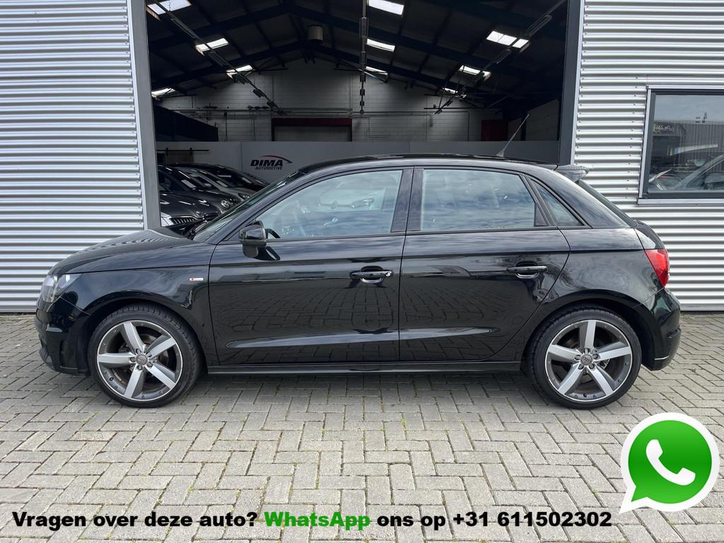 Audi A1 Sportback 1.2 TFSI S-Line, Auto's, Audi, Voorwielaandrijving, Euro 5, 4 cilinders, Zwart