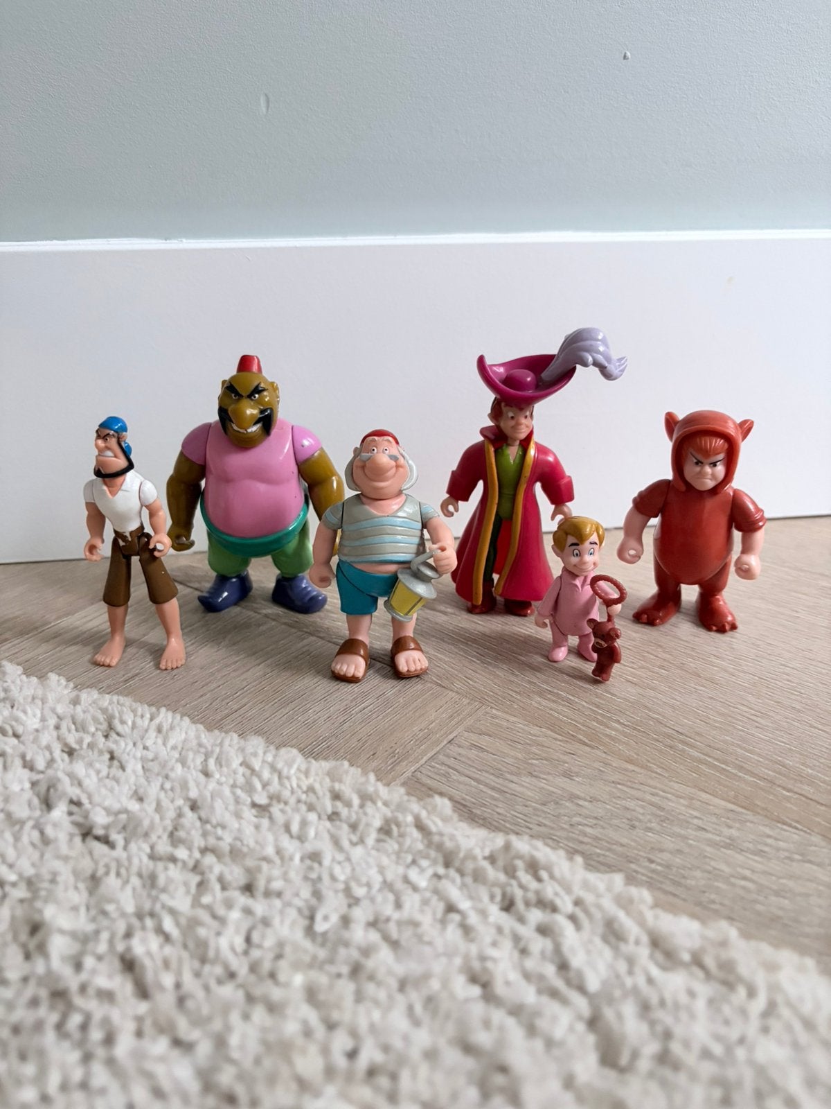 Disney Heroes Famosa Peter Pan figuren vintage, Ophalen of Verzenden, Zo goed als nieuw