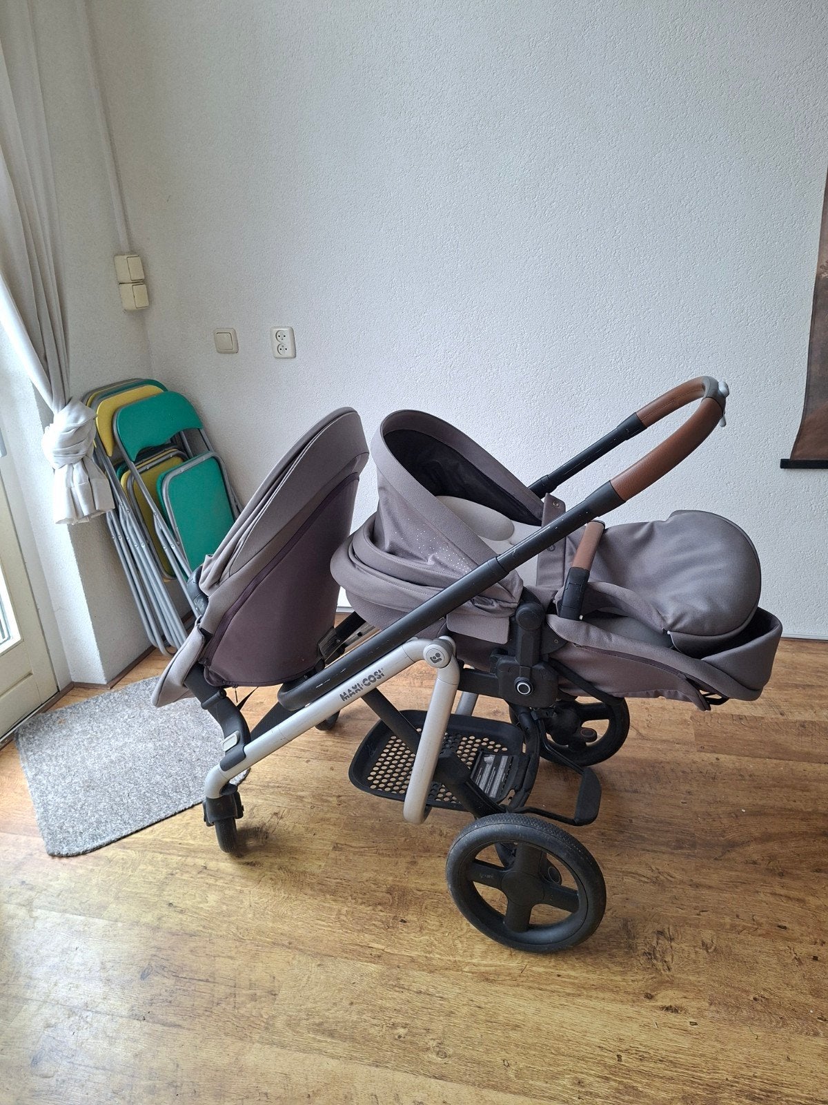 Maxi Cosi Oria Duo kinderwagen met accessoires, Kinderen en Baby's, Kinderwagens en Combinaties, Kinderwagen, Gebruikt, Duowagen