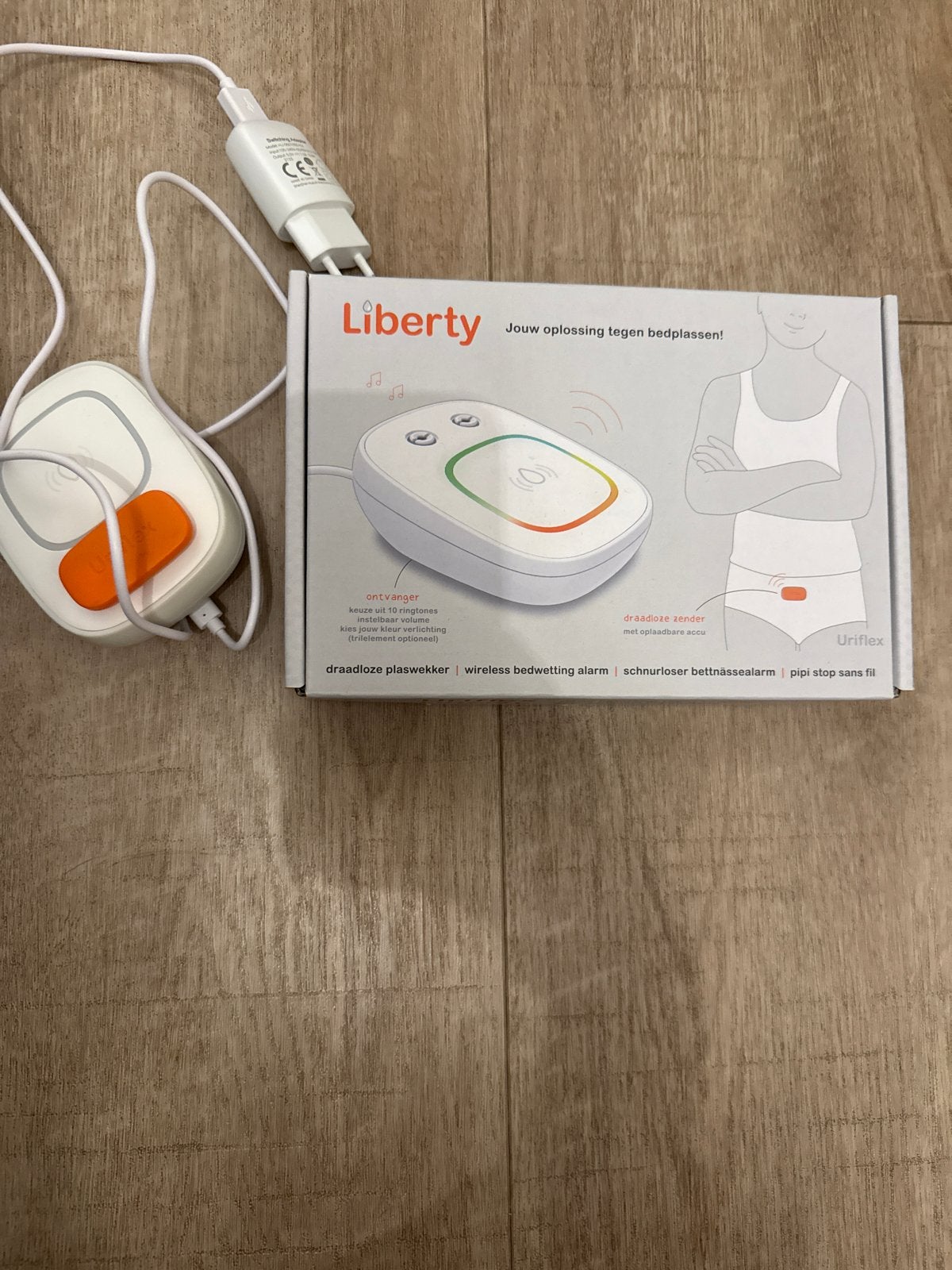 Liberty plaswekker met sensorbroekjes maat 116/122, Ophalen of Verzenden, Gebruikt