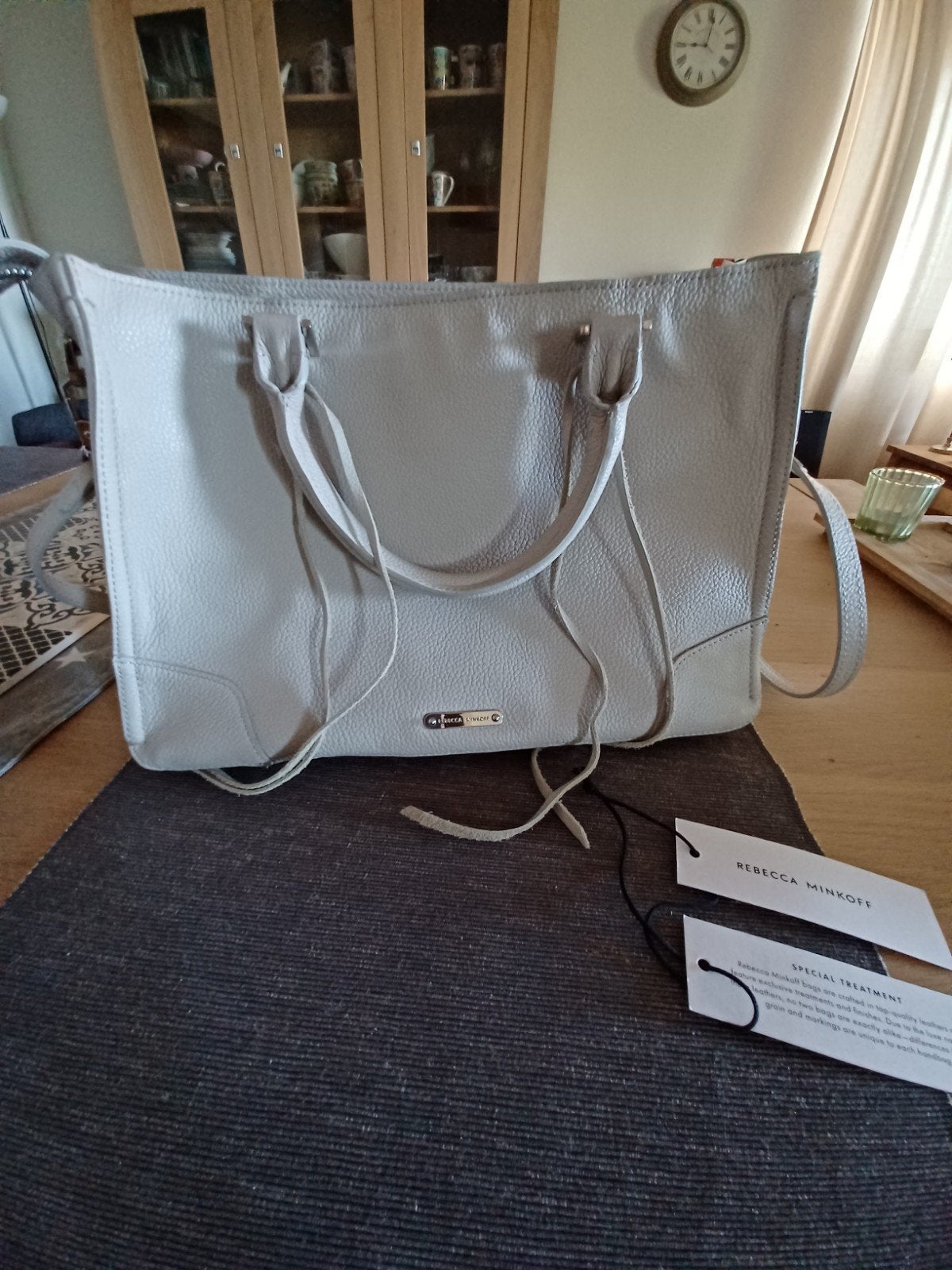 Rebecca Minkoff tas model regan satchel, Sieraden, Tassen en Uiterlijk, Tassen | Damestassen, Ophalen of Verzenden, Zo goed als nieuw