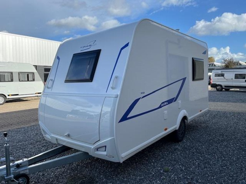 Caravelair Alba 390 Te Huur, Caravans en Kamperen, Caravans, Schokbreker, Bedrijf, Treinzit, 4 tot 5 meter