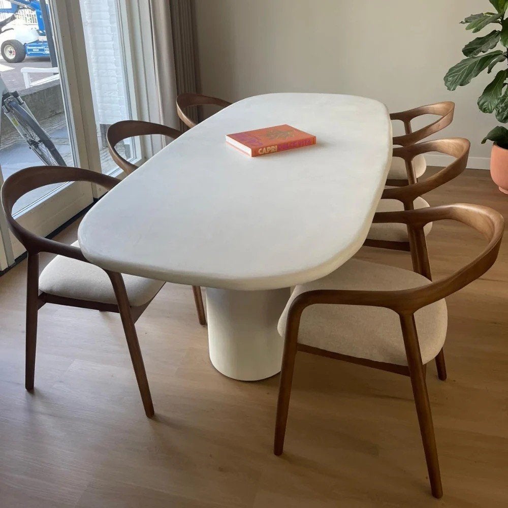 Eetkamerstoelen Nieuw Set Japandi Houten Stoelen Eikenhout, Huis en Inrichting, Bruin, Nieuw, Ophalen of Verzenden, Vijf, Zes of meer stoelen