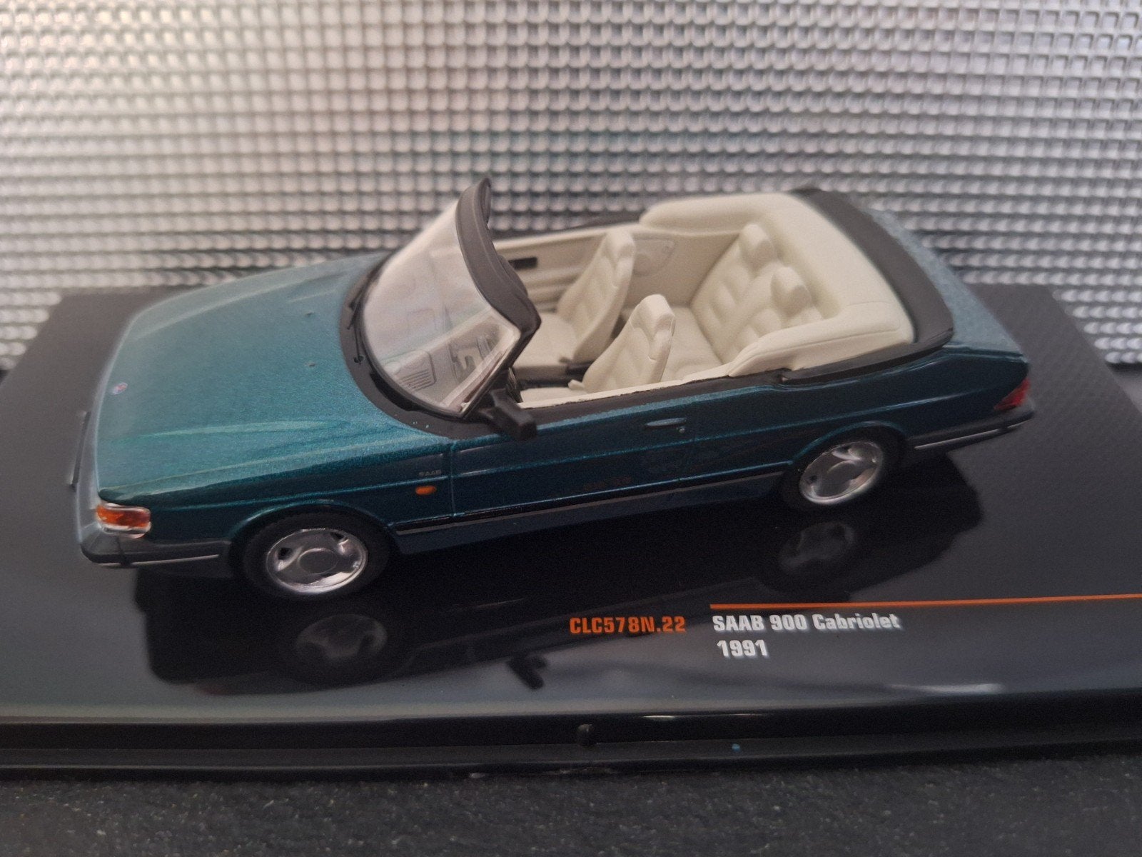 Saab 900 Cabriolet 1991 Schaal 1:43, Overige merken, IXO, IXO, Nieuw