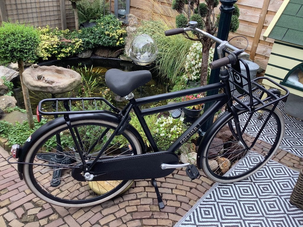 Cortina u4 transport herenfiets, Fietsen en Brommers, Terugtraprem, Versnellingen, Zo goed als nieuw, 57 tot 61 cm
