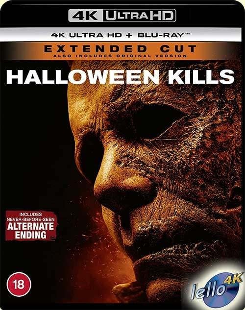 Blu-ray 4K: Halloween Kills (2021 Jamie Lee Curtis) UK nNLO, Cd's en Dvd's, Ophalen of Verzenden, Nieuw in verpakking, 4K Ultra HD Blu-ray