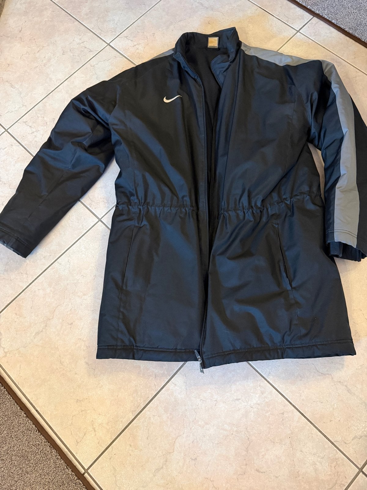 Heren Nike jack - Maat XL, Ophalen of Verzenden, Gedragen, Maat 56/58 (XL), Zwart