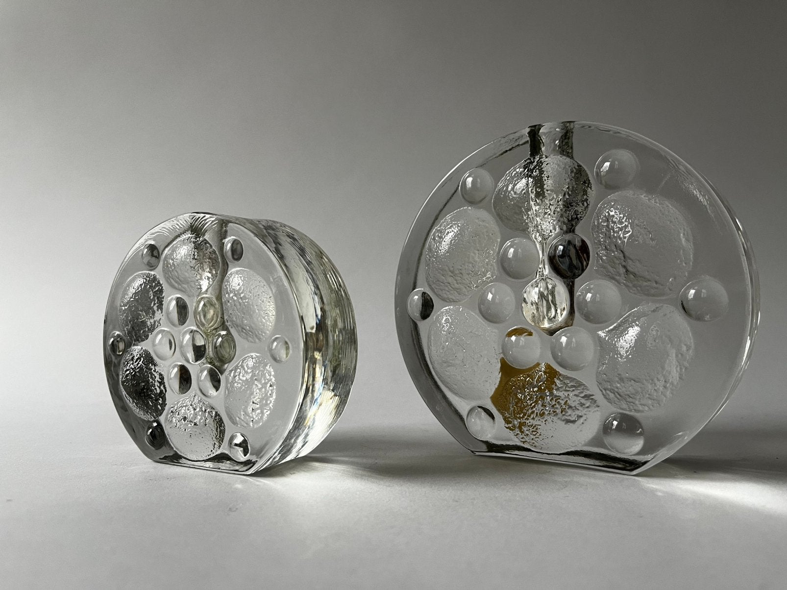 Walther Glass vintage Solifleur vazen, Ophalen of Verzenden