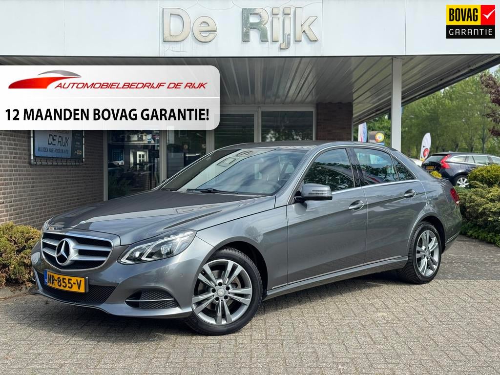 Mercedes-Benz E-klasse 200 Ambition Avantgarde | Navi, Cruis, Automaat, Achterwielaandrijving, Gebruikt, Leder en Stof