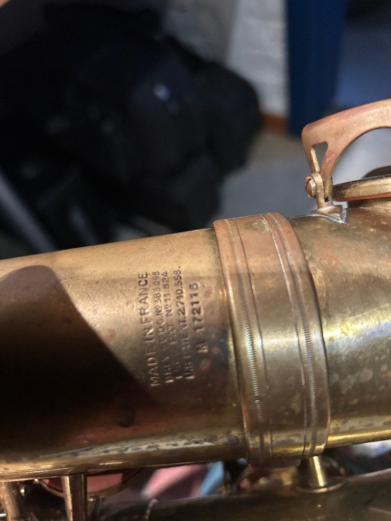 Baritonsaxofoon Selmer Mark 6, Ophalen, Gebruikt, Bariton, Met koffer