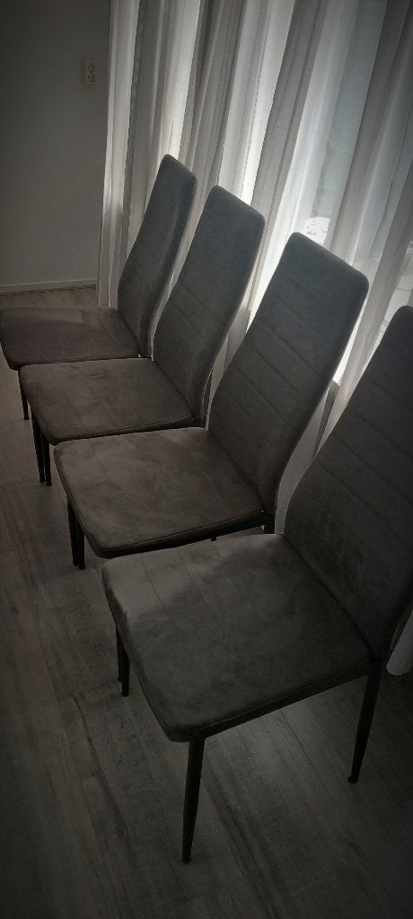 De stoelen, Ophalen, Gebruikt, Vier, Stof