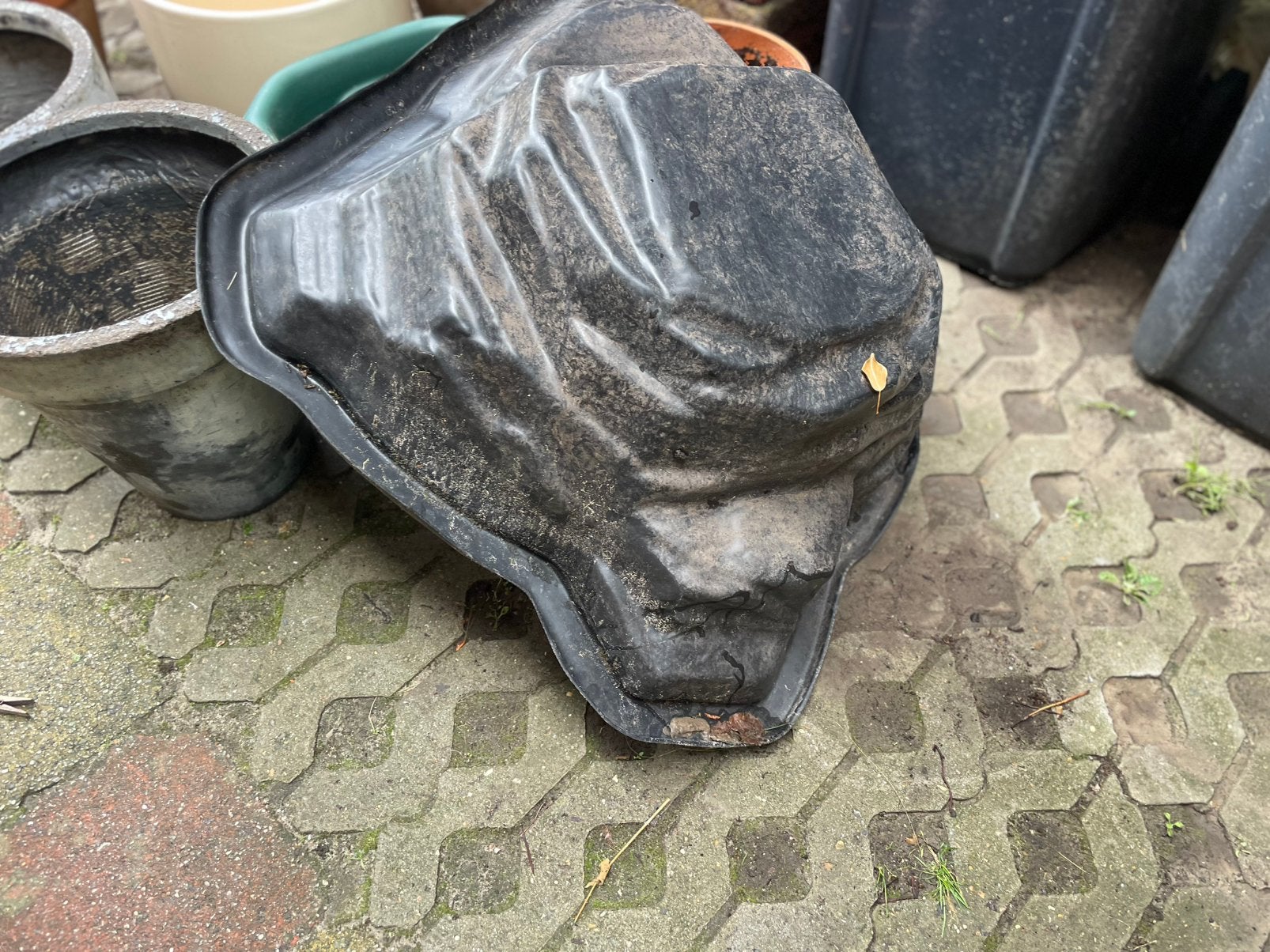 Diverse buitenpotten, binnenpot en vijvertje, Tuin en Terras, Vijvers, Ophalen, Zo goed als nieuw