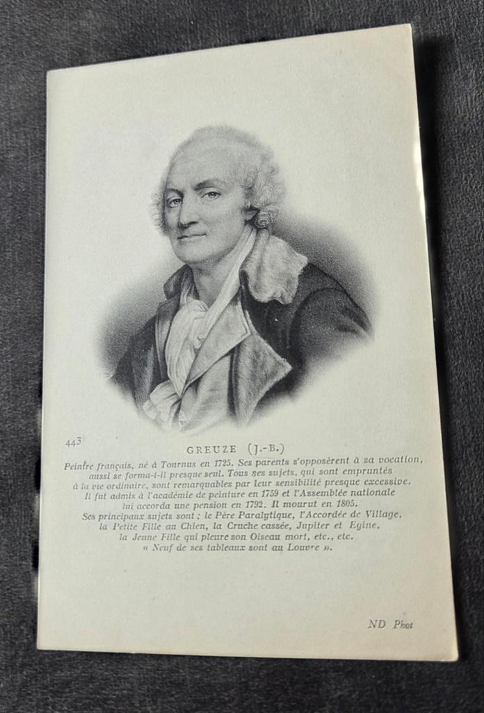 Jean-Baptiste Greuze (1725–1805), Verzenden, Ongelopen, Overige thema's
