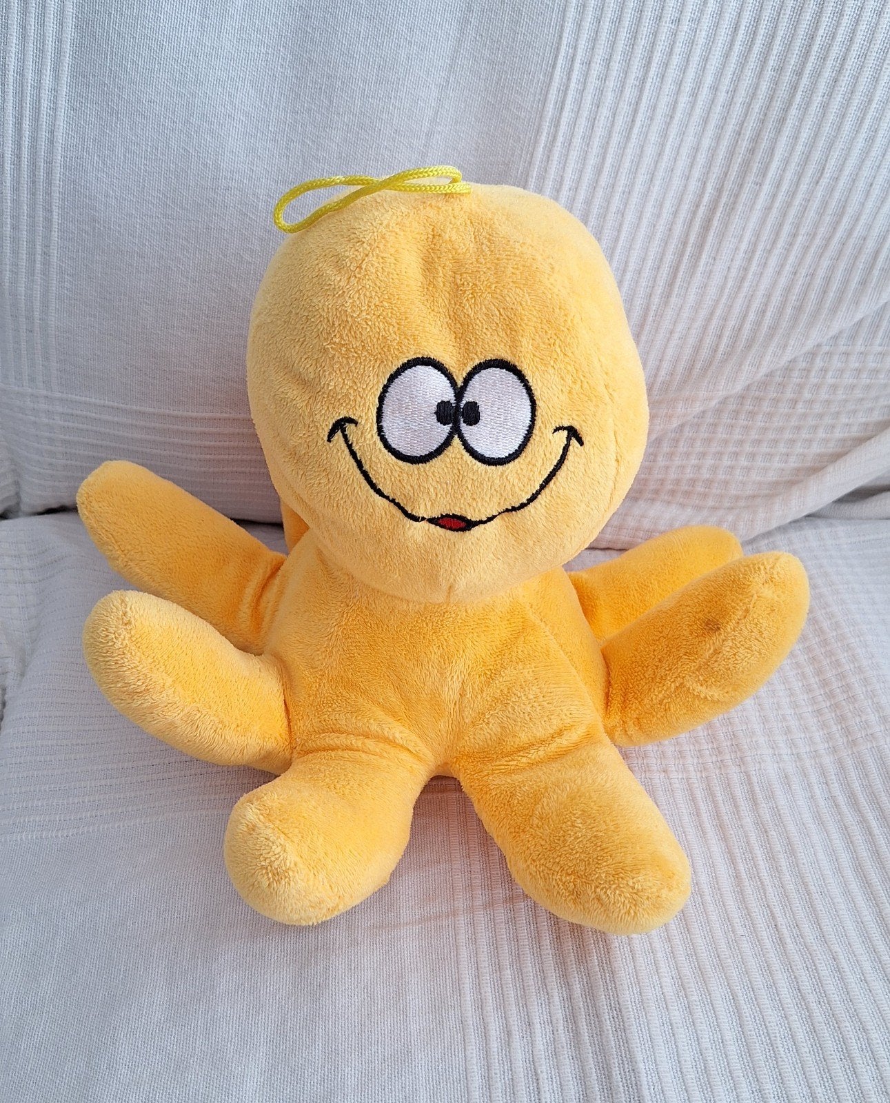 Knuffel octopus, Kinderen en Baby's, Speelgoed | Knuffels en Pluche, Overige merken, Geel, Overige typen, Ophalen of Verzenden