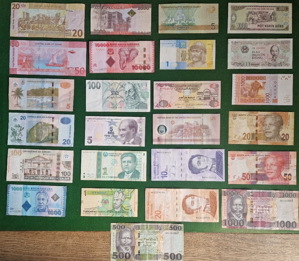Bankbiljetten, Ophalen of Verzenden, Overige landen, Los biljet
