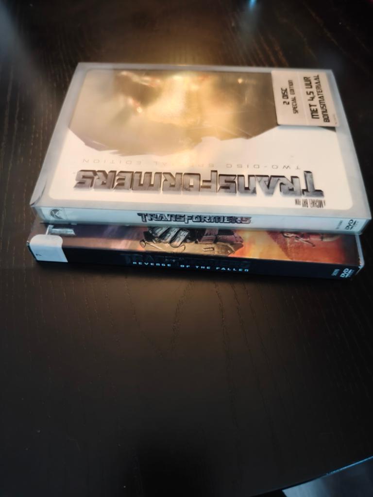 Transformers DVD Boxset - Deel 1 & 2, Cd's en Dvd's, Vanaf 12 jaar, Ophalen of Verzenden, Gebruikt, Science Fiction