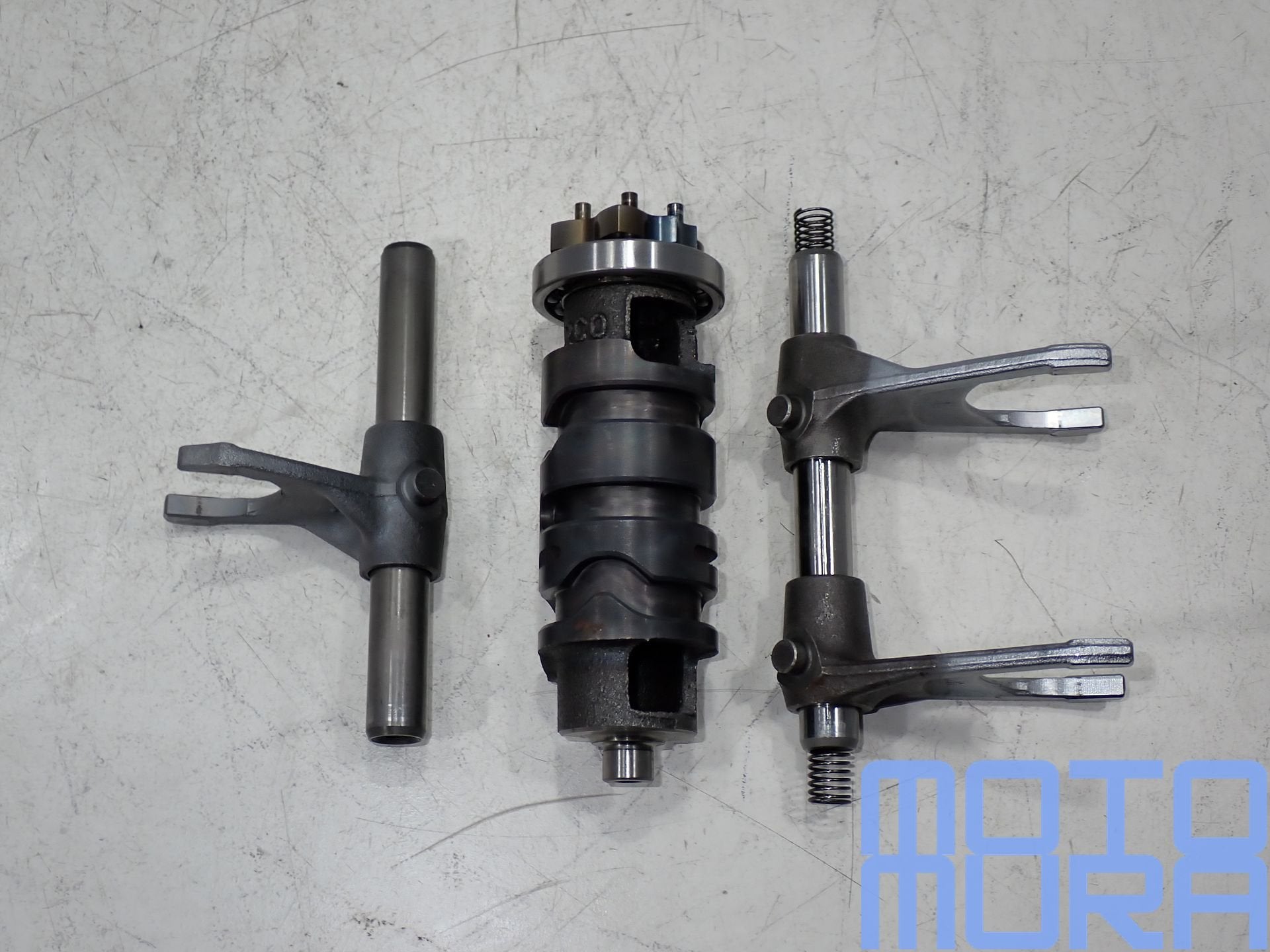 Yamaha R6 2006 2017 RJ11 schakelwals schakelvork schakelvork, Gebruikt, -, -, Ophalen of Verzenden