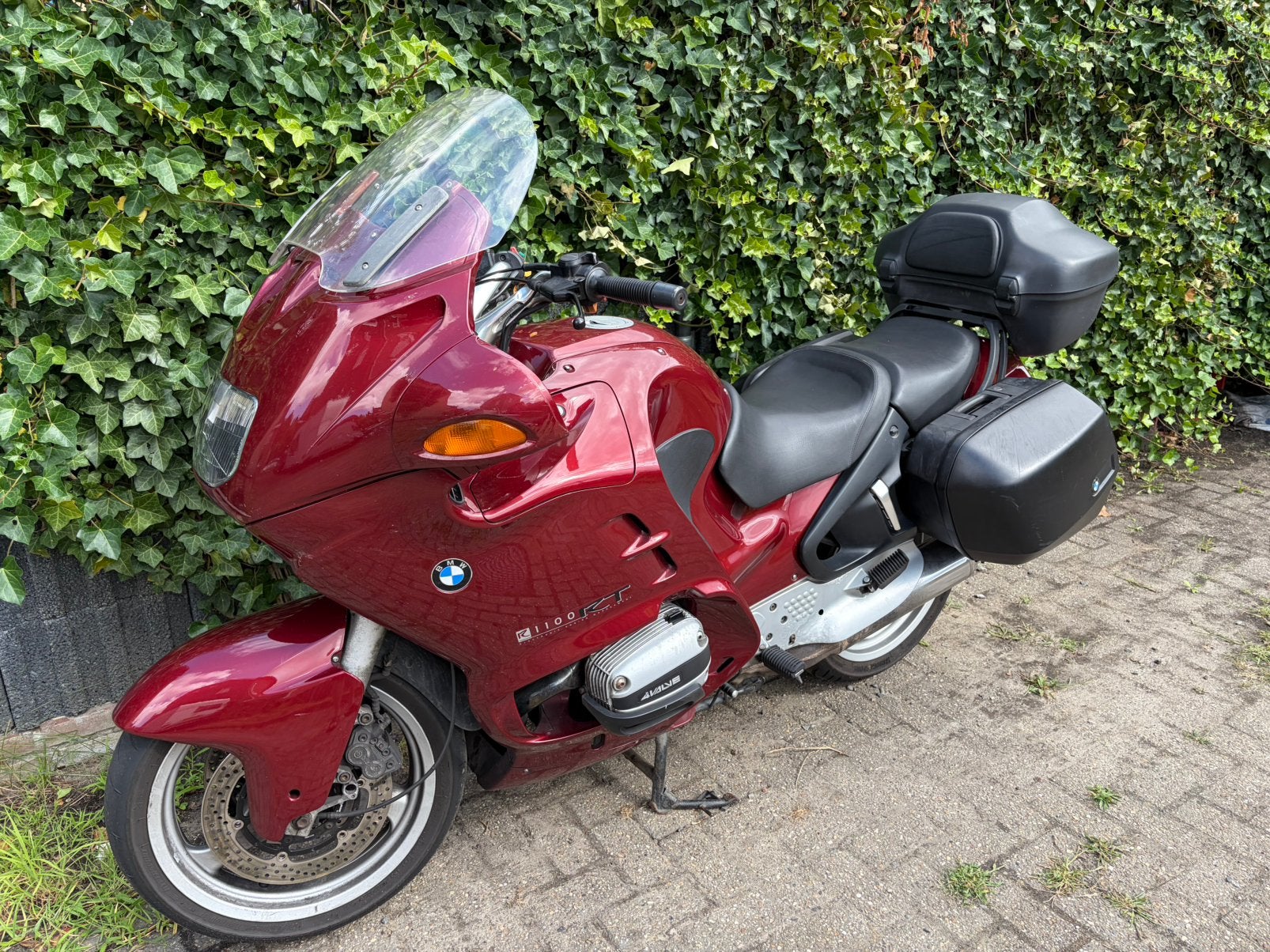 BMW R1100rt, 2 cilinders, Cardan-aandrijving, Motorrijbewijs A, Gebruikt