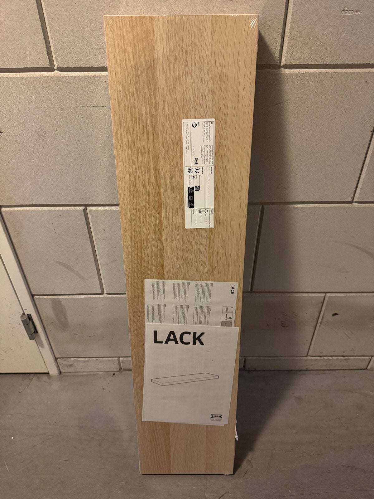 IKEA LACK wandplank, nieuw in verpakking, Ophalen, Nieuw